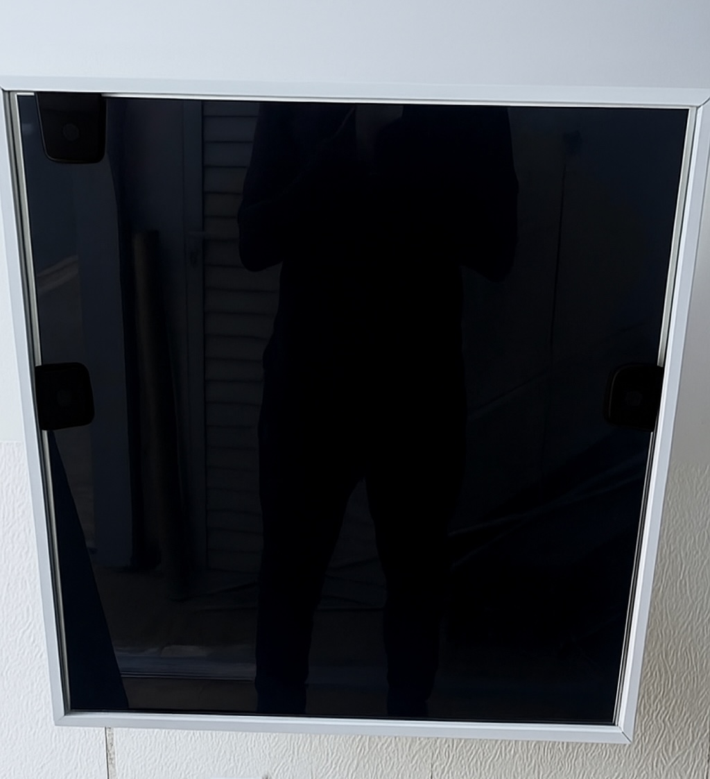 Báscula vidro preto |Kit Preto