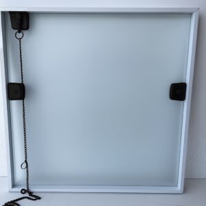 Báscula Vidro Jateado |Kit preto