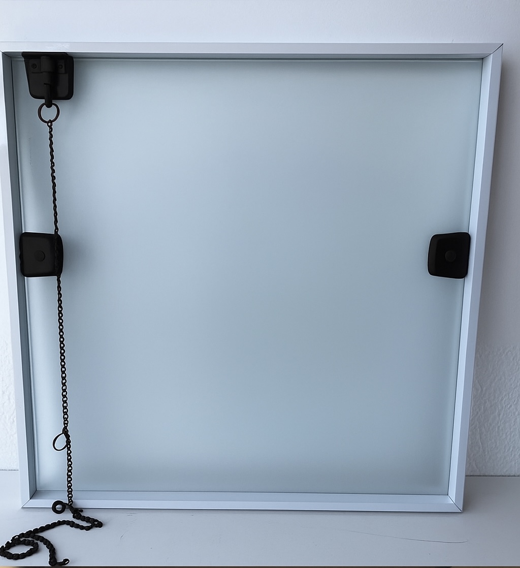 Báscula Vidro Jateado |Kit preto